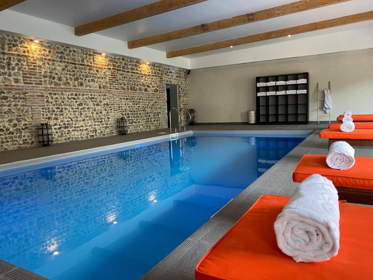 Hotel-Spa-Piscine Le Petit Castel Beuzeville-Honfleur Екстериор снимка