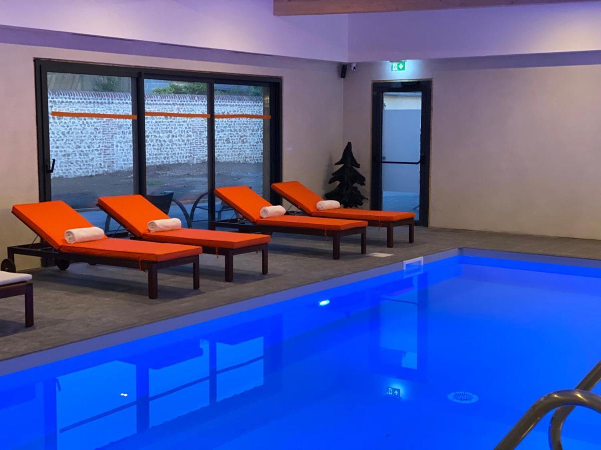 Hotel-Spa-Piscine Le Petit Castel Beuzeville-Honfleur Екстериор снимка